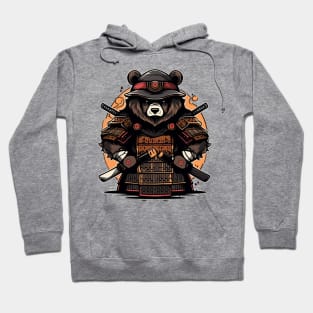 bear samurai Hoodie